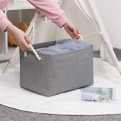 HNZIGE Shelf Baskets for Storage Storage Bins Fabric Storage Baskets for Shelves - Image 4