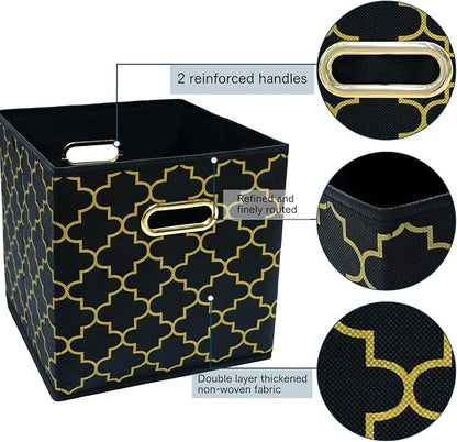 Fabric storage bins Cubes, Fabric Cube Organizer - Image 7