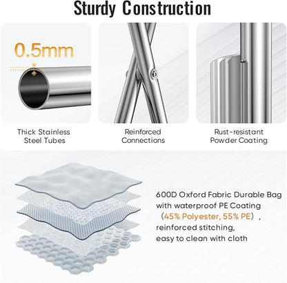 Nicesail Laundry Hamper 3 Section - Image 5