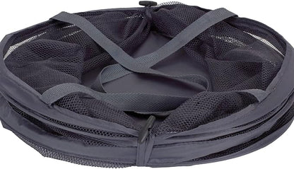 Household Essentials 2027-1 Pop-Up Collapsible Mesh Laundry Hamper | Charcoal - Image 5