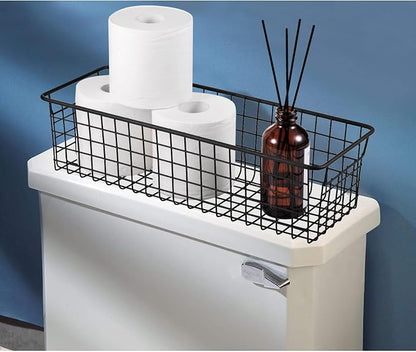 Sheechung Farmhouse Decor Metal Wire Storage Organizer Bin Basket - Image 8