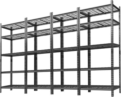 Garage Shelving 2200 LBS Storage Shelves Adjustable Metal Shelving Unit Heavy by Garvee