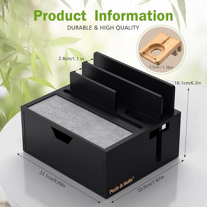 Pezin & Hulin Bamboo Charging Station - Image 8