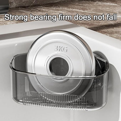 2PCS Sink Organizer Rack for Kitchen for Sponges, Sink Corner Drain Box - Image 6