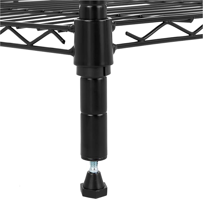 Amazon Basics 5-Shelf Tower Adjustable Storage Shelving Unit, 16 D x 16 W x 54 - Image 4