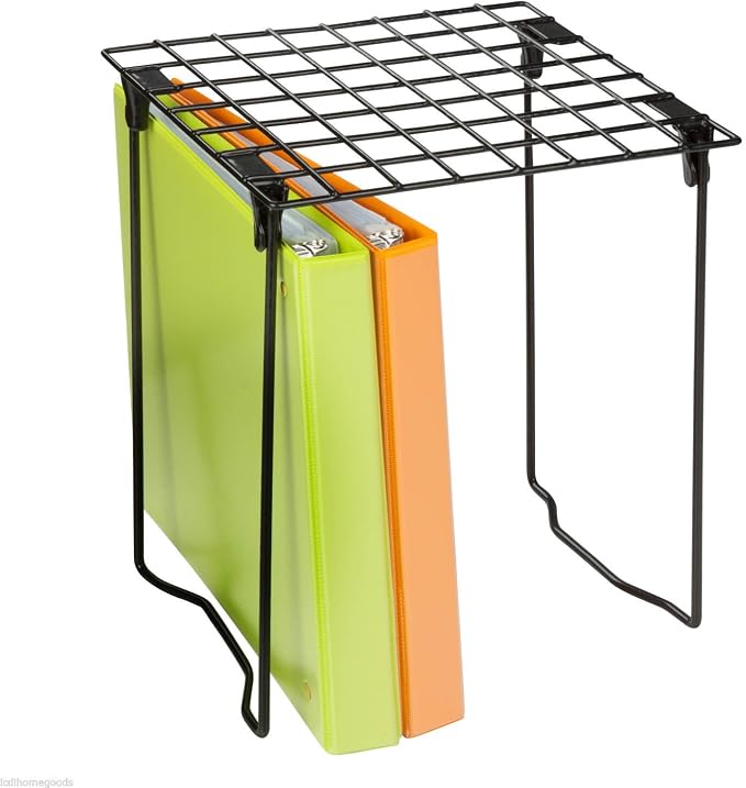 Honey-Can-Do SHF-03494 Collapsible Locker Shelf, 10 lbs by Honey-Can-Do