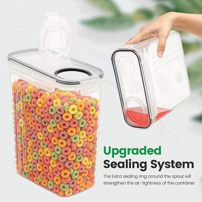 Cereal Containers Storage with Lids - Image 7