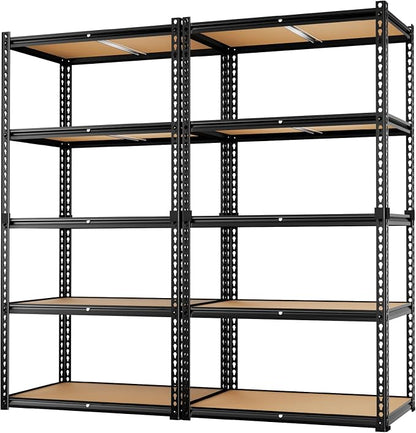 LEVELEVE 5-Tier Heavy Duty Storage Shelving Unit, 2020 lbs Capacity, Adjustable by Enjoyyourlife