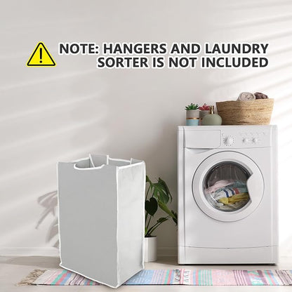 3 Pcs Laundry Sorter Replacement Bags Hamper Cart Removable Replacement Laundry - Image 5