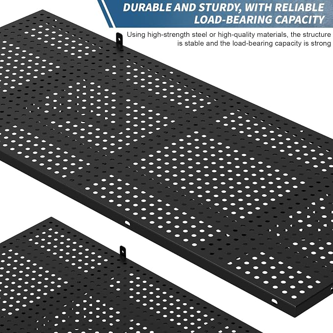 Garage Wall Shelving Heavy Duty, 43.3" Floating Shelves 264lbs Capacity - Image 9