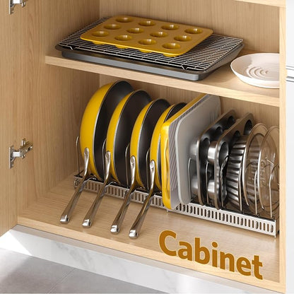 ORDORA Pots and Pans Organizer under Cabinet - Image 6