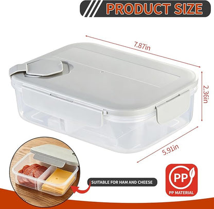 Meat and Cheese Container for Fridge, Deli Meat Container for Fridge Organizers - Image 6