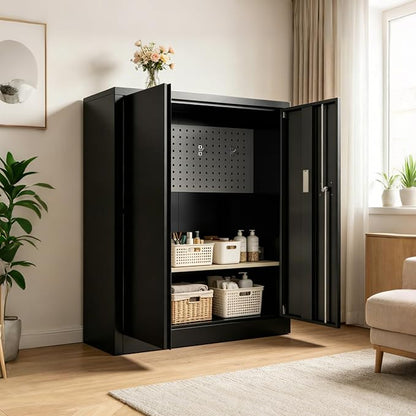 Marcree Digital Storage Cabinet, Metal Storage Locker - Image 8