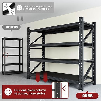 3000LBS Storage Shelves, Shelving Units Industrial Shelving - Image 4