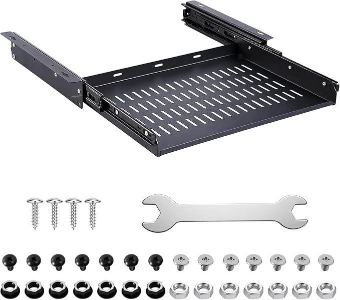 Sliding Under Desk Laptop Mount Shelf by Unknown