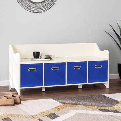Fabric Cloth Storage Bins, Fabric Cube Bins Organizer - Image 5