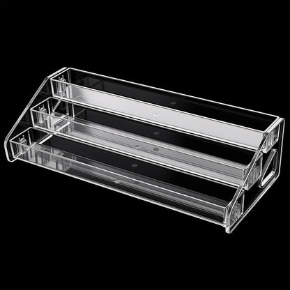 3 Layer Nail Polish Organizer Clear Multi Tier Organizer, Display Nail Stand by Unknown