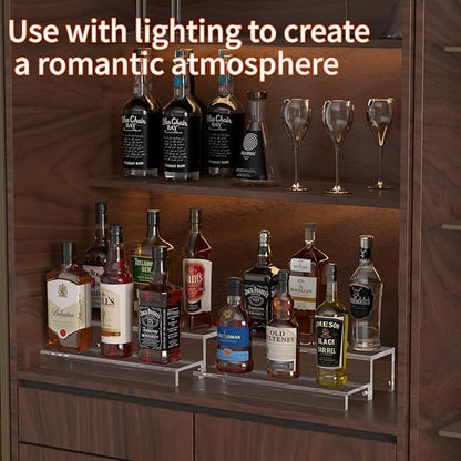JUESHA 2 Tiers Bar Shelves for Liquor Bottles - Image 6