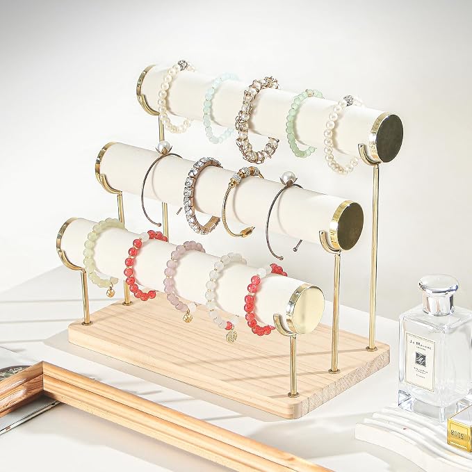Coward Bracelet Holder Stand Rack, Removable Bracelet Display Organizer - Image 3