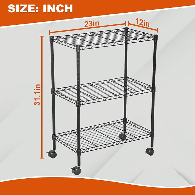 PayLessHere | 3-Tier Wire Shelf - Image 3