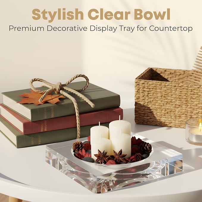 Clear Acrylic Catchall Tray - Image 3