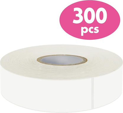 300 Removable Blank Food Labels, Water/Oil/Tear Resistant by Stickyourhappymoment
