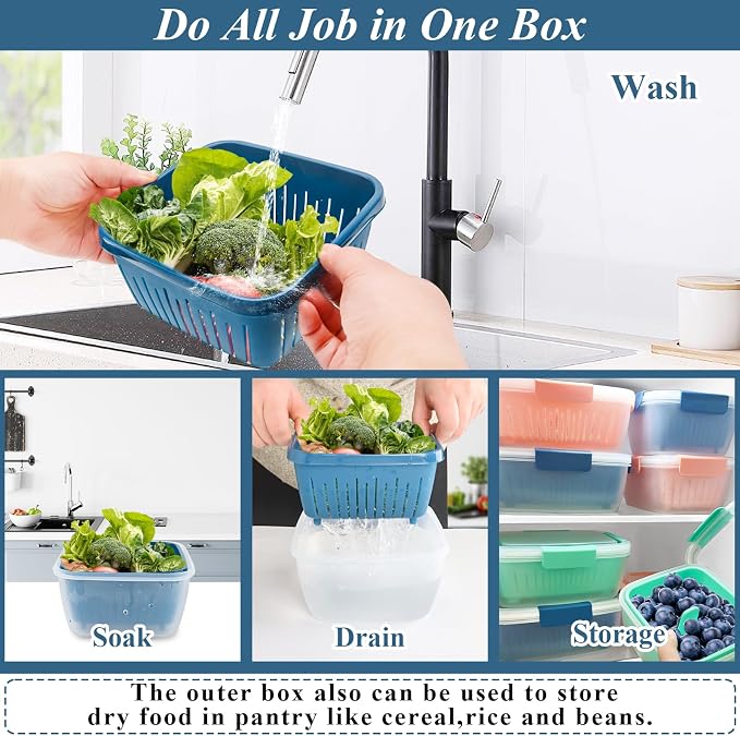 50oz Berry Keeper Fruit Storage Container - Image 6