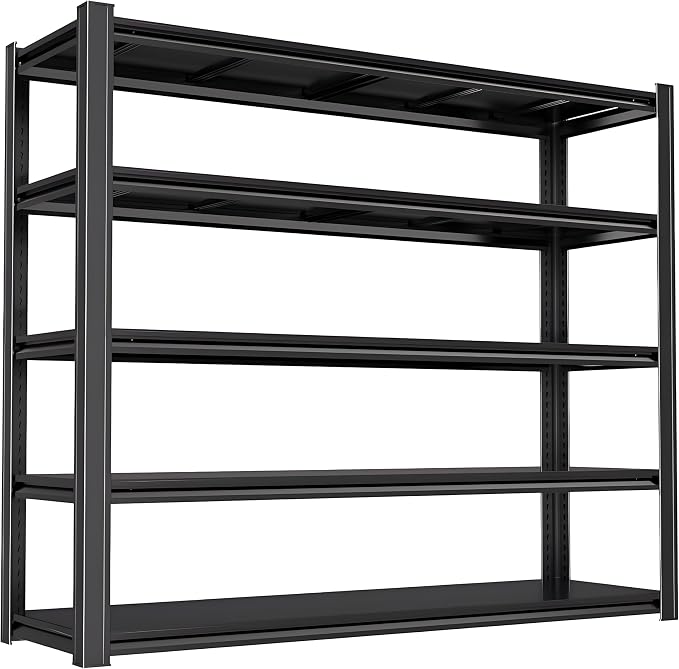 Industrial Storage Rack, Heavy-Duty Steel Shelving Unit by DarubtesForanideallife