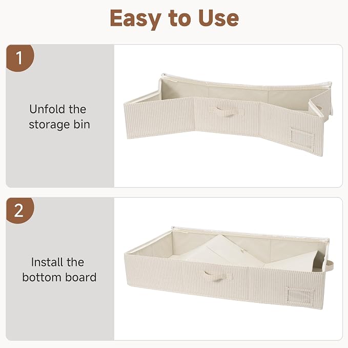 StorageWorks Large Under Bed Storage Containers - Image 7