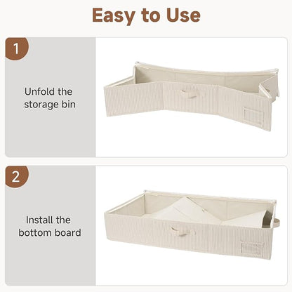 StorageWorks Large Under Bed Storage Containers - Image 7