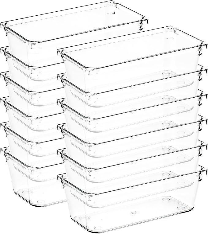 12 Pack Drawer Organizer by Ravinte+Decor