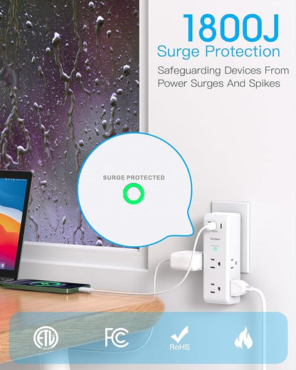 Surge Protector Outlet Extender - Image 5