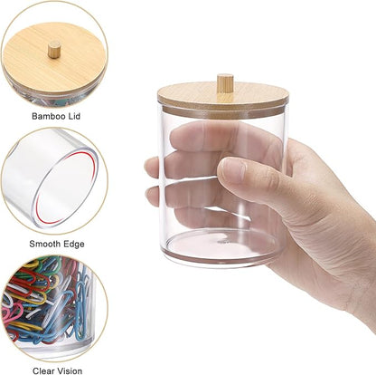 BTSKY 2 Pack Clear Paper Clip Holder - Image 6