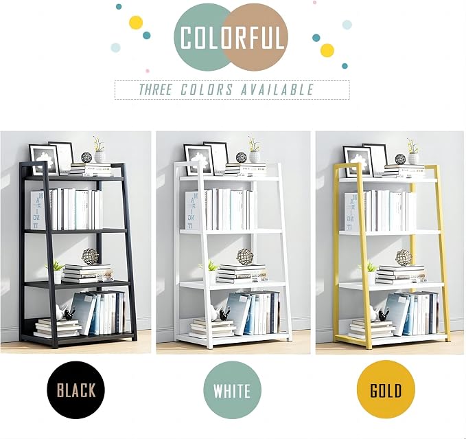 IOTXY 4 Tier Open Bookshelf - Image 3