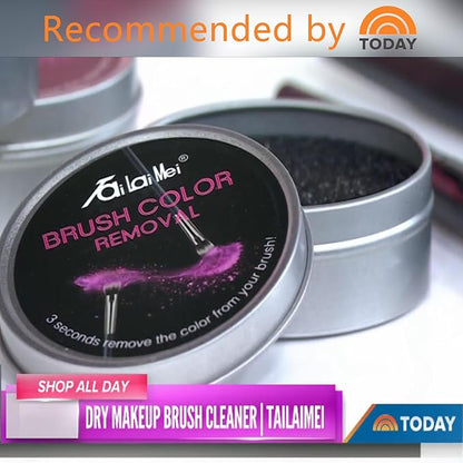TailaiMei 2 Pack Color Removal Cleaner Sponge, Quickly & Easily Clean Makeup - Image 2
