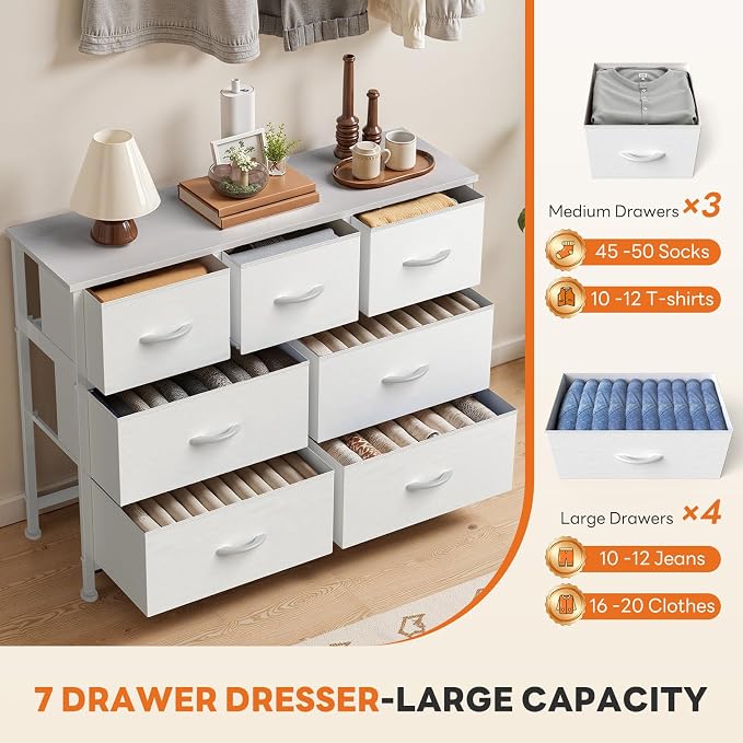 Sweetcrispy 7 Drawer Dresser - Image 5