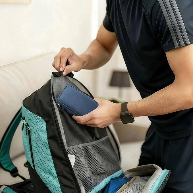 Portable Waterproof Double Layers All-in-One Storage Bag, Travel Cord - Image 9
