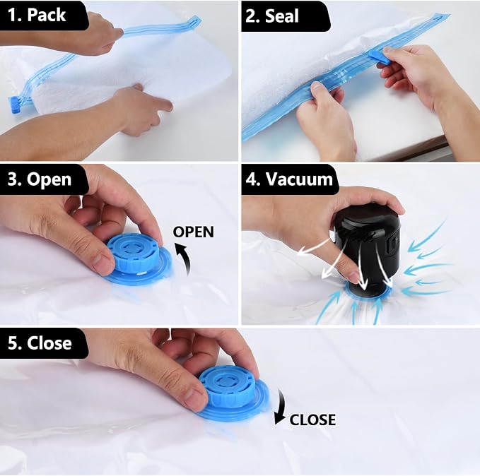 Electric Pump for Vacuum Storage Bags Travel Vacuum Pump for Various Vacuum - Image 7