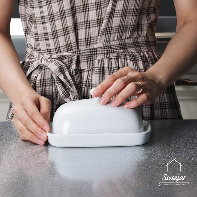 Sweejar Ceramic Butter Dish - Image 7