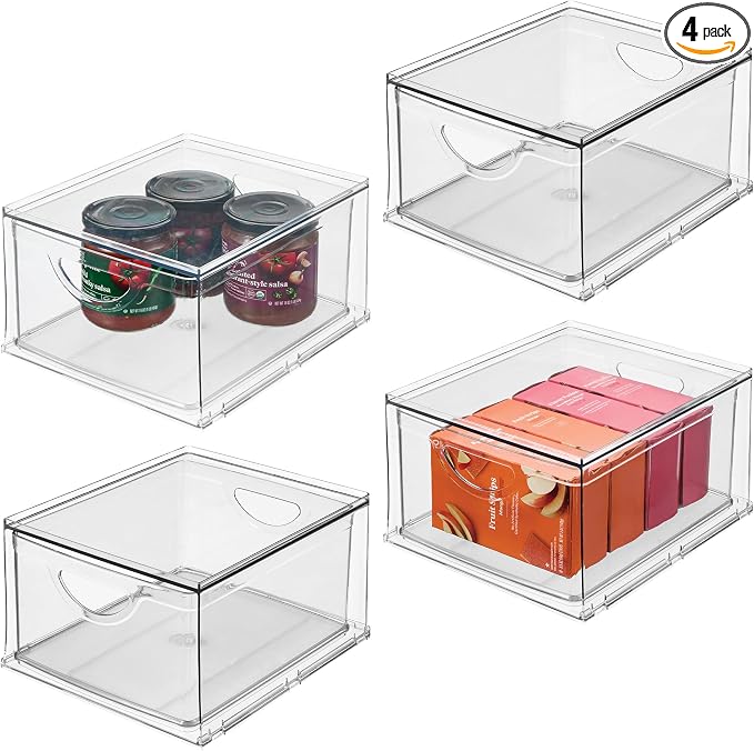 iDesign Stackable Storage Drawer, or Under Sinks, Made in USA by iDesign