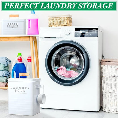 Yaocom 2 Pcs Laundry Pod Container - Image 5