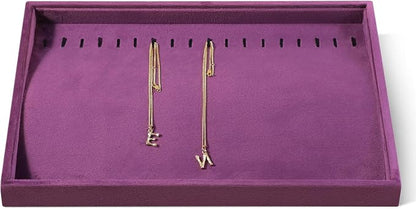 Velvet Jewelry Display Tray For Bracelet Pendant Necklace, Drawer Insert by Dansmiy