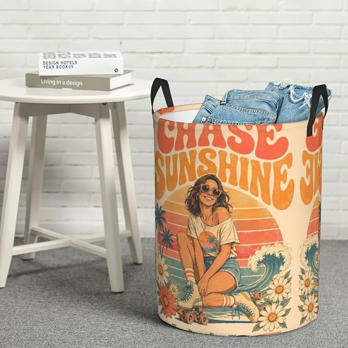 Laundry Basket Dirty Clothes Hamper - Image 7