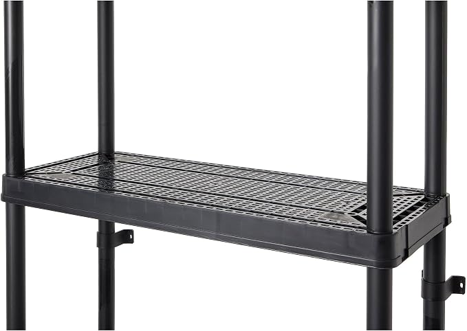 Gracious Living 5 Shelf Fixed Height Ventilated Medium Duty Storage Unit - Image 9