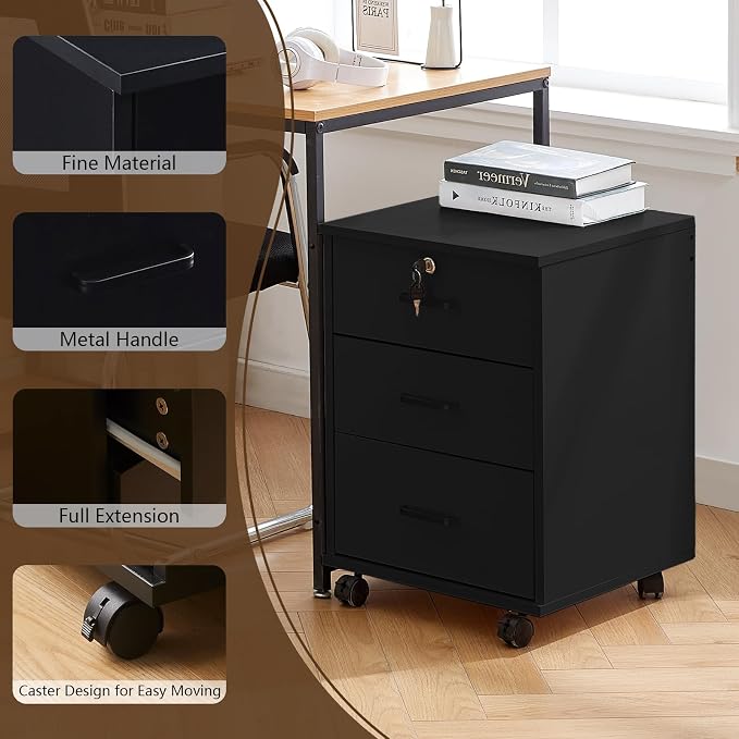 TUKAILAi Mobile File Cabinet - Image 7