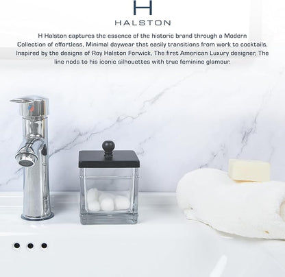 Clear Transparent Hotel Style Apothecary Tempered Glass Canister Jar W/ Matte - Image 3