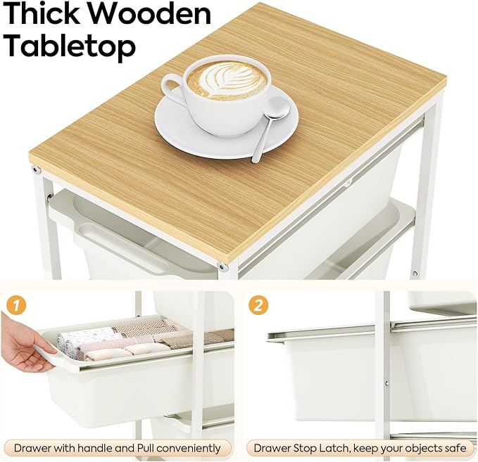 KINGBOARD Slim Rolling Cart - Image 4