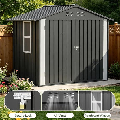 COMHOMA Outdoor Storage Shed - Image 4