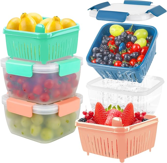 50oz Berry Keeper Fruit Storage Container by Shopwithgreen