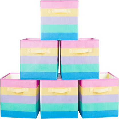ShellKingdom Storage Bins, Foldable Fabric Storage Cubes And Cloth Storage by ShellKingdom
